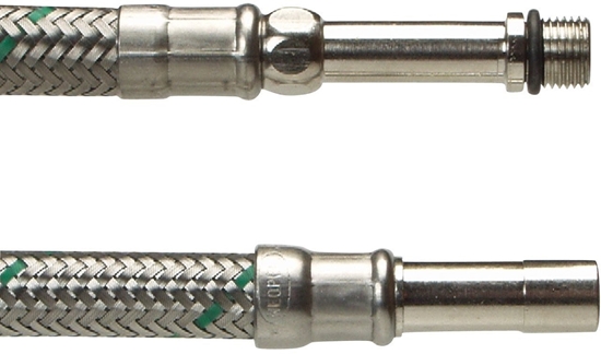 Picture of Tilsl.Sl Spx x10mm rør 500mm - M10 lang. Softpex Rustfri flet DN8