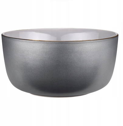 Изображение TIME Misa porcelanowa r.22 cm grafitowo-szara