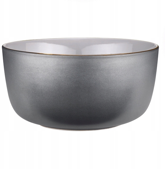 Picture of TIME Misa porcelanowa r.22 cm grafitowo-szara