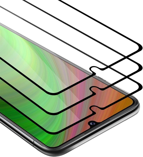 Picture of Timy Original Full Face / Full Glue Tempered Glass with Frame Samsung Galaxy A42 5G Black