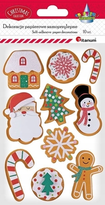 Picture of Titanum Dekoracje samoprzylepne papierowe 3D 10szt