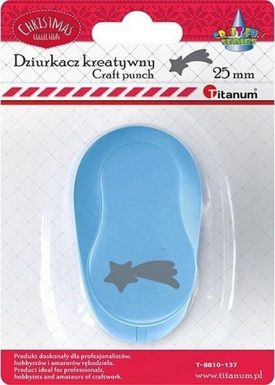 Picture of Titanum Dziurkacz kreatywny 25 mm Titanum Kometa 137