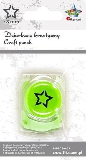 Picture of Titanum Dziurkacz z motywem 18mm gwiazda