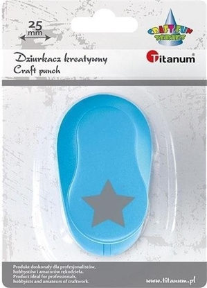 Изображение Titanum Dziurkacz z motywem 25mm gwiazda