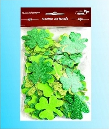 Picture of Titanum Koniczyny brokatowe tonacja zielona 44szt