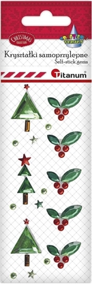 Picture of Titanum Krysztaki samoprzylepne Boe Narodzenie mix 17szt