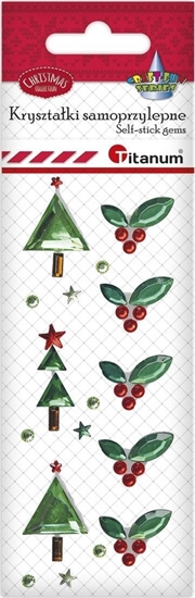 Picture of Titanum Krysztaki samoprzylepne Boe Narodzenie mix 17szt