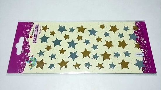 Изображение Titanum Naklejki do dekoracji gwiazdki 10x22