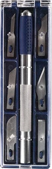 Изображение Titanum Nó modelarski Hobby + 6 wymiennych ostrzy