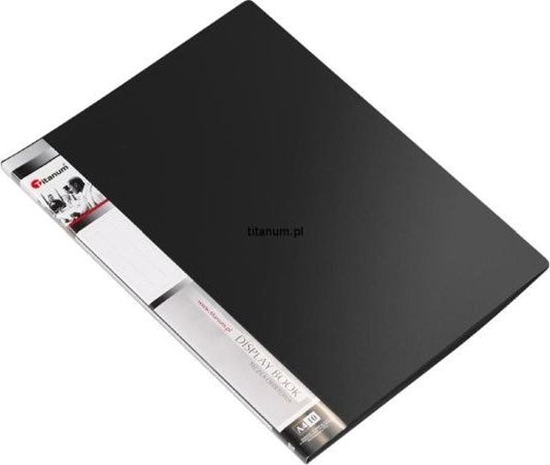 Picture of Titanum Teczka ofertowa A4 10 koszulek - czarna