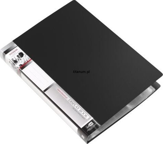 Изображение Titanum Teczka ofertowa A4 60 koszulek - czarna TARGI
