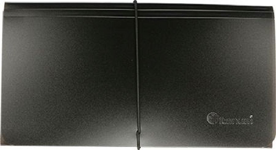 Изображение Titanum Teczka segregujca TITANUM PP DL z gumk 13 przegródek - czarna Titanum TARGI