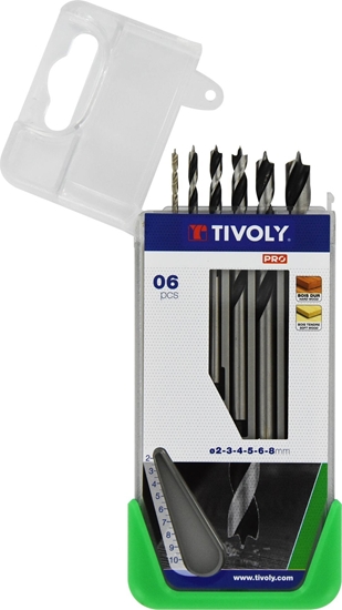 Изображение Koka urbju komplekts Tivoly Clipster PRO; 2-8 mm; 6 gab.