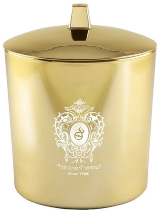 Picture of TIZIANA TERENZI Andromeda Gold Glass CANDLE 1000g