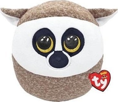 Attēls no TY Squish-a-Boos Linus lemur 22 cm
