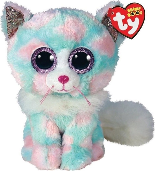 Picture of TY Ty Beanie Boo Opal Cat Soft Toy (24 cm)