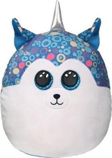 Picture of TY Ty Squish a Boo Helena Cuddly Toy (blue/white, 35 cm, Husky)