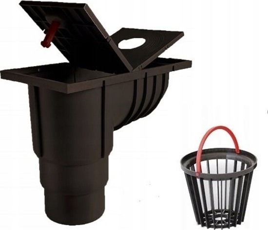 Picture of Tycner Osadnik rynnowy fi 110, brzowy [1]