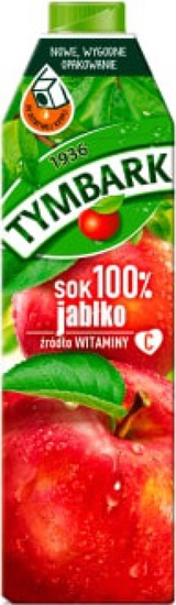 Picture of Tymbark Sok TYMBARK, 1 l, jabkowy