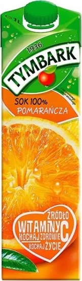 Picture of Tymbark Sok TYMBARK, 1 l, pomaraczowy