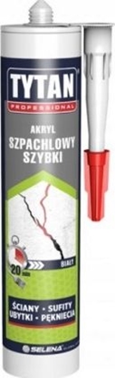 Изображение Tytan silikon akryl szpachlowy szybki biay 280 ml