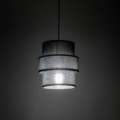 Изображение Lampa wiszca TKKRYWULT TK Lighting Calisto 5306 lampa wiszca zwis 1x15W E27 czarna
