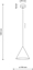 Изображение Lampa wiszca TKKRYWULT TK Lighting Cono 10076 lampa wiszca zwis 1x15W E27 czerwona