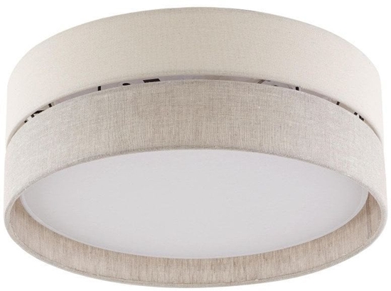 Picture of Lampa sufitowa TK Lighting Tk Lighting Eco* 5775 plafon lampa sufitowa 3x15W E27 biay/szary