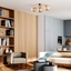 Изображение Lampa sufitowa TKKRYWULT TK Lighting Estera 5418 plafon lampa sufitowa 3x6W G9 bursztynowy/zoty