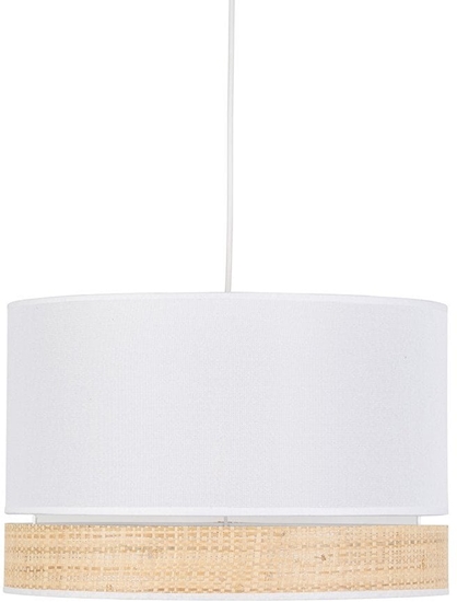 Изображение Lampa wiszca TK Lighting Paglia 4768 lampa wiszca zwis 1x15W E27 biaa/rattan