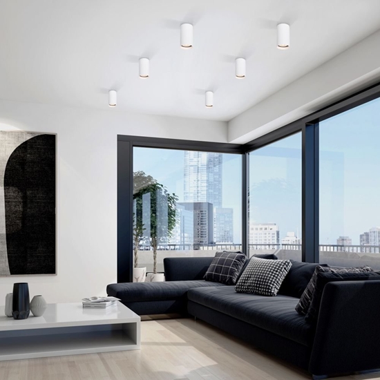 Picture of TK Lighting Tune 10023 plafon lampa sufitowa spot 1x10W GU10 biay