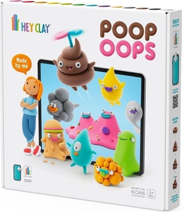 Picture of Tm Toys Hey Clay - Masa plastyczna POOP OOPS + akcesoria HCL16177