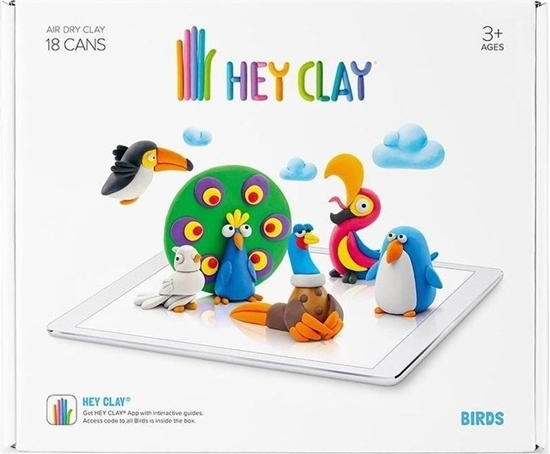 Изображение Tm Toys Hey Clay - Masa plastyczna Ptaki HCLSE003