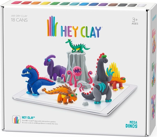 Picture of Tm Toys HEY CLAY MASA PLASTYCZNA MEGA DINOS