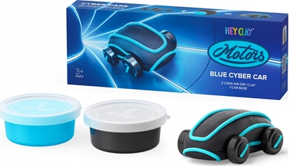 Attēls no Tm Toys Masa plastyczna Hey Clay Cyber Auto Niebieskie