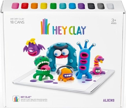 Picture of Tm Toys Masa Plastyczna Hey Clay Obcy