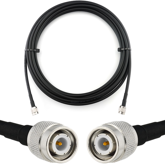 Picture of TNC Male to TNC Male 15m Coaxial Cable — HF240 (LMR240 equivalent)
