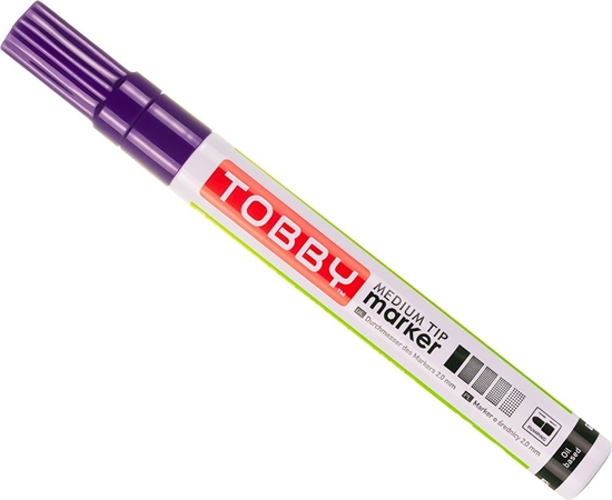 Изображение Tobby TOBBY MARKER OLEJOWY Kolor Fioletowy