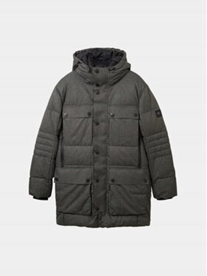 Picture of Tom Tailor vyrika iemin parka, tamsiai pilka