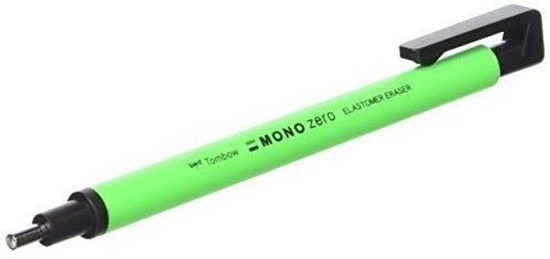 Picture of Tombow Gumka Mono Zero Neon Zielona (EH-KUR63)