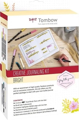 Picture of Tombow Zestaw kreatywny Creative Journaling Kit Bright
