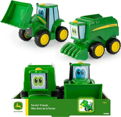 Изображение Tomy John Deere Mali przyjaciele duopack TOMY