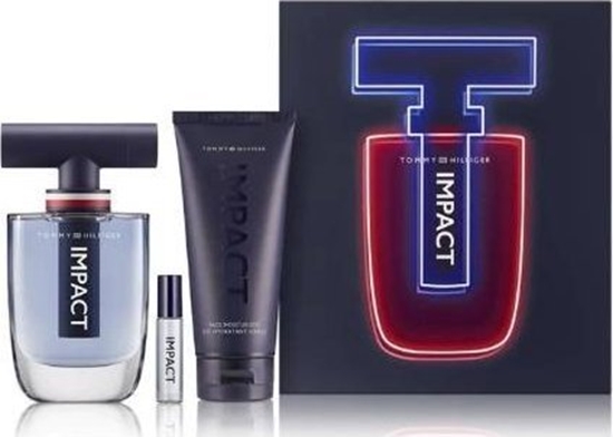 Picture of Tommy Hilfiger SET TOMMY HILFIGER Impact EDT spray 100ml + EDT 4mlx2 + HAIR & BODY WASH 100ml