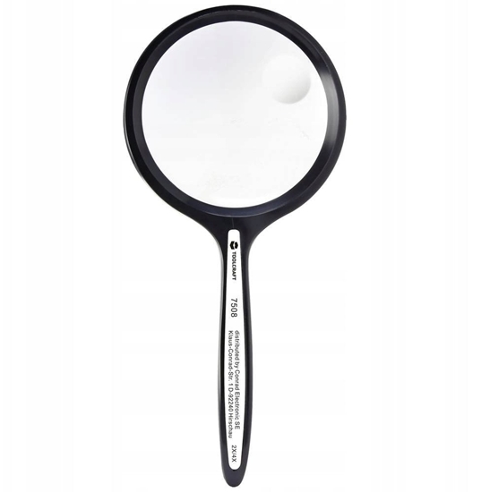 Picture of TOOLCRAFT TO-8976465 Håndlup Forstørrelsesfaktor: 2 x, 4 x Linsestørrelse: (Ø) 63.5 mm Sort