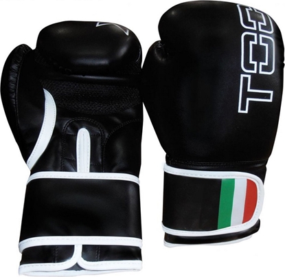 Picture of Toorx Boxing gloves TOORX LEOPARD BOT-001 8oz black eco leather