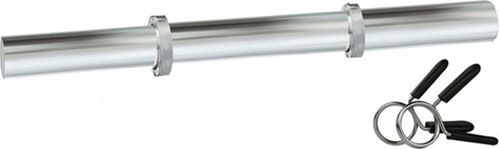 Picture of Toorx Grip for dumbbells TOORX MCF-35 35cm D25mm +2 pcs spring clip safety collar