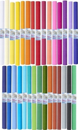 Picture of Top 2000 Bibua marszczona Top 2000 Creatino 50x200cm jasnopomaraczowa, JASNOPOMARACZOWY