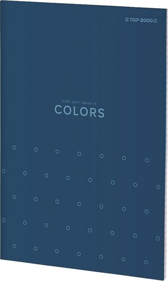 Picture of Top 2000 Blok notatnikowy Top 2000 Colors A6/50k kratka