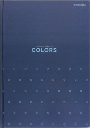 Picture of Top 2000 Brulion Top 2000 Colors A4/192k kratka niebieski