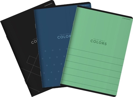 Изображение Top 2000 Zeszyt A4/60K kratka Top Colors (5szt)